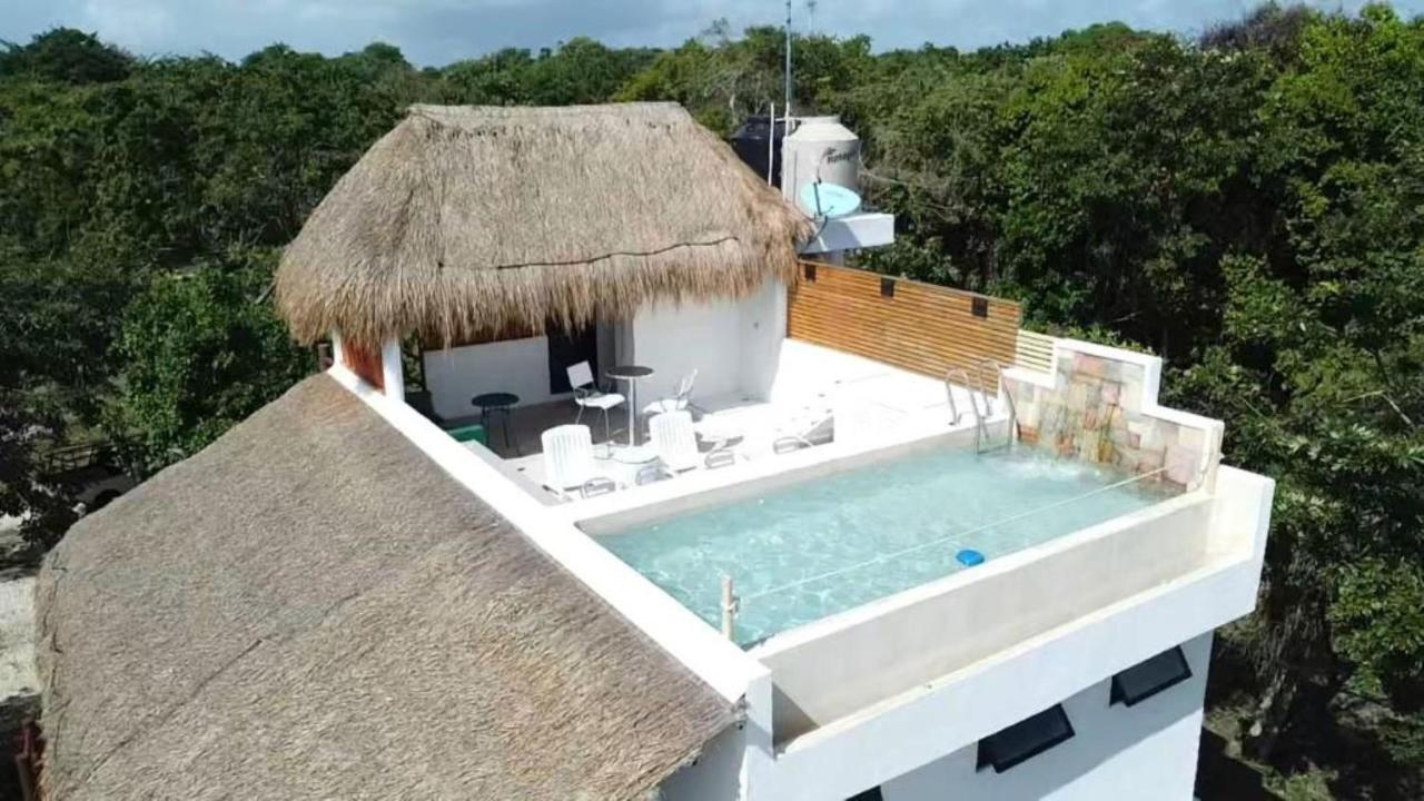 Royal Palm Bacalar Cabanas & Lagoon Club ภายนอก รูปภาพ