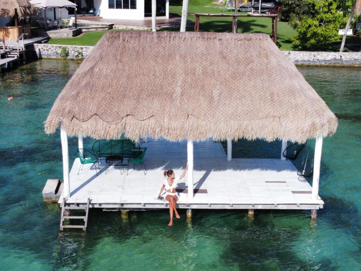 Royal Palm Bacalar Cabanas & Lagoon Club ภายนอก รูปภาพ