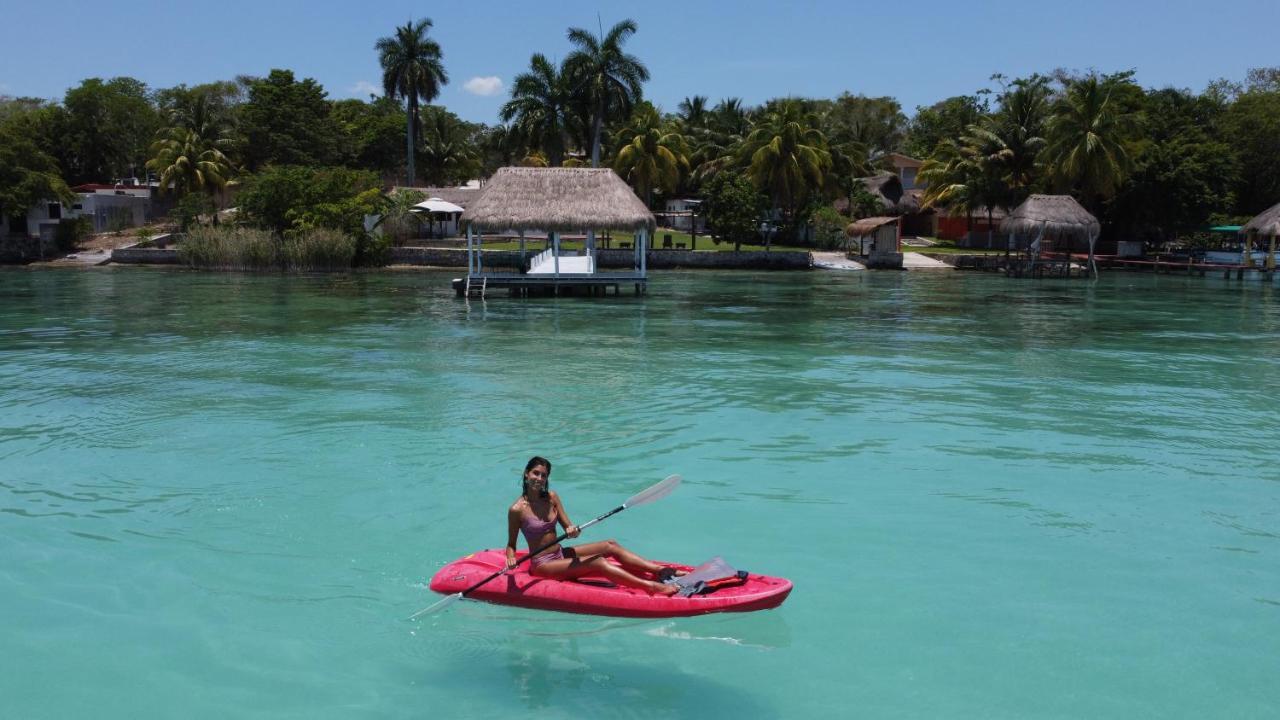 Royal Palm Bacalar Cabanas & Lagoon Club ภายนอก รูปภาพ