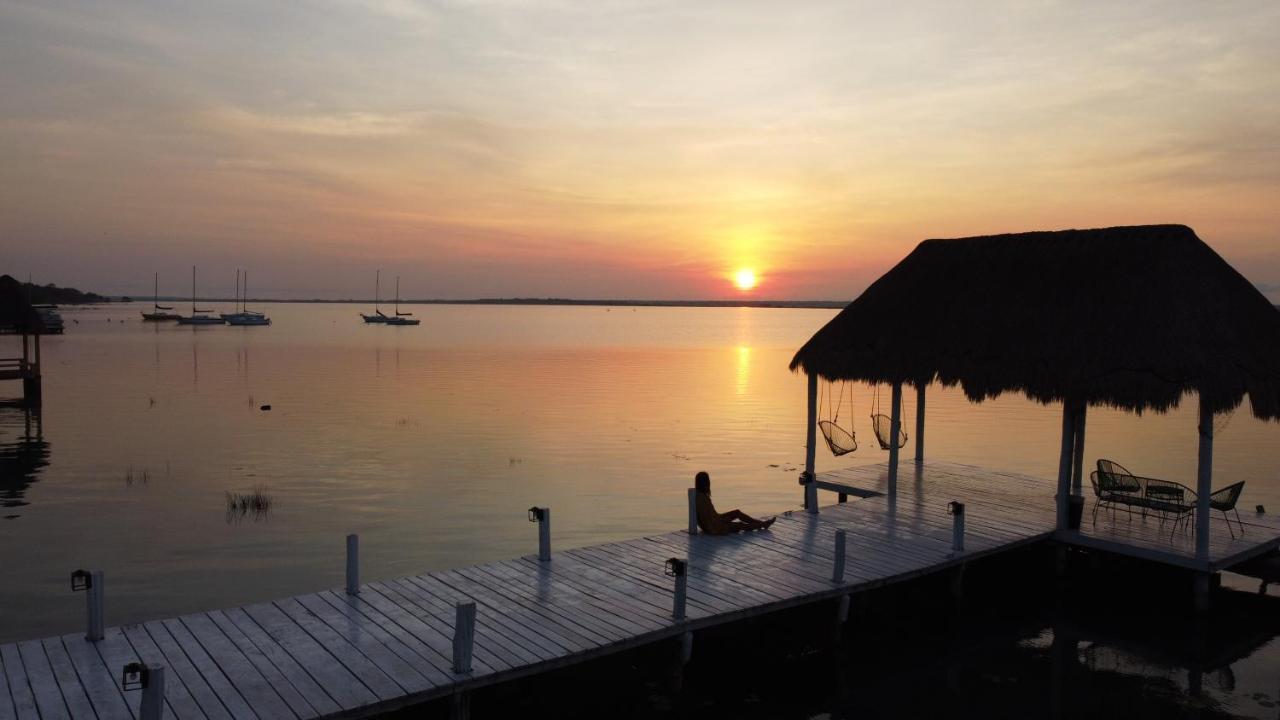 Royal Palm Bacalar Cabanas & Lagoon Club ภายนอก รูปภาพ