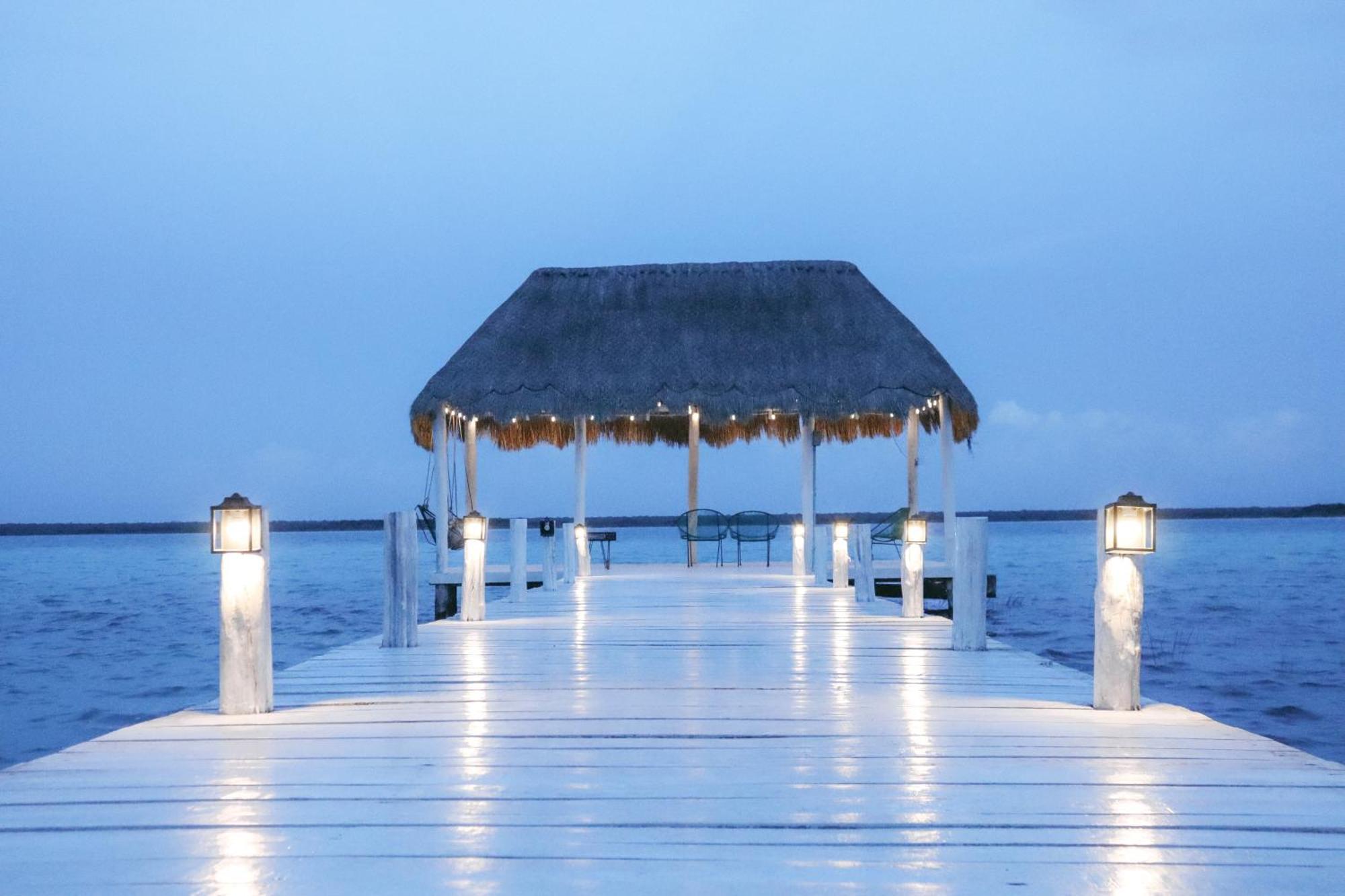 Royal Palm Bacalar Cabanas & Lagoon Club ภายนอก รูปภาพ
