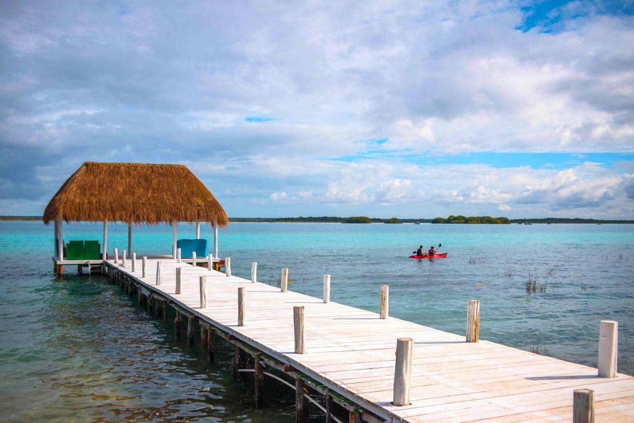 Royal Palm Bacalar Cabanas & Lagoon Club ภายนอก รูปภาพ